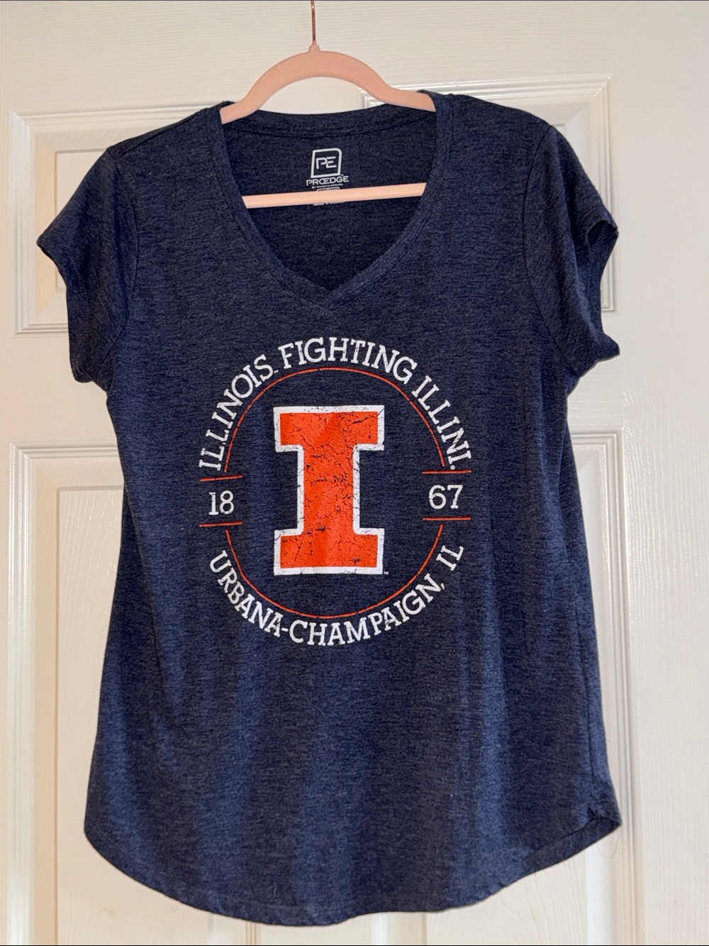 Pro Edge Illinois Illini V-Neck Tee